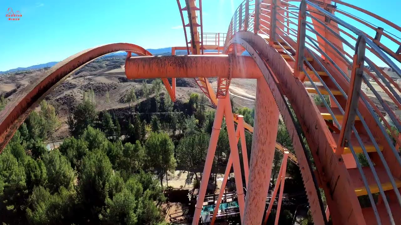 Tatsu Six Flags Magic Mountain 4K 60FPS Old Paint POV