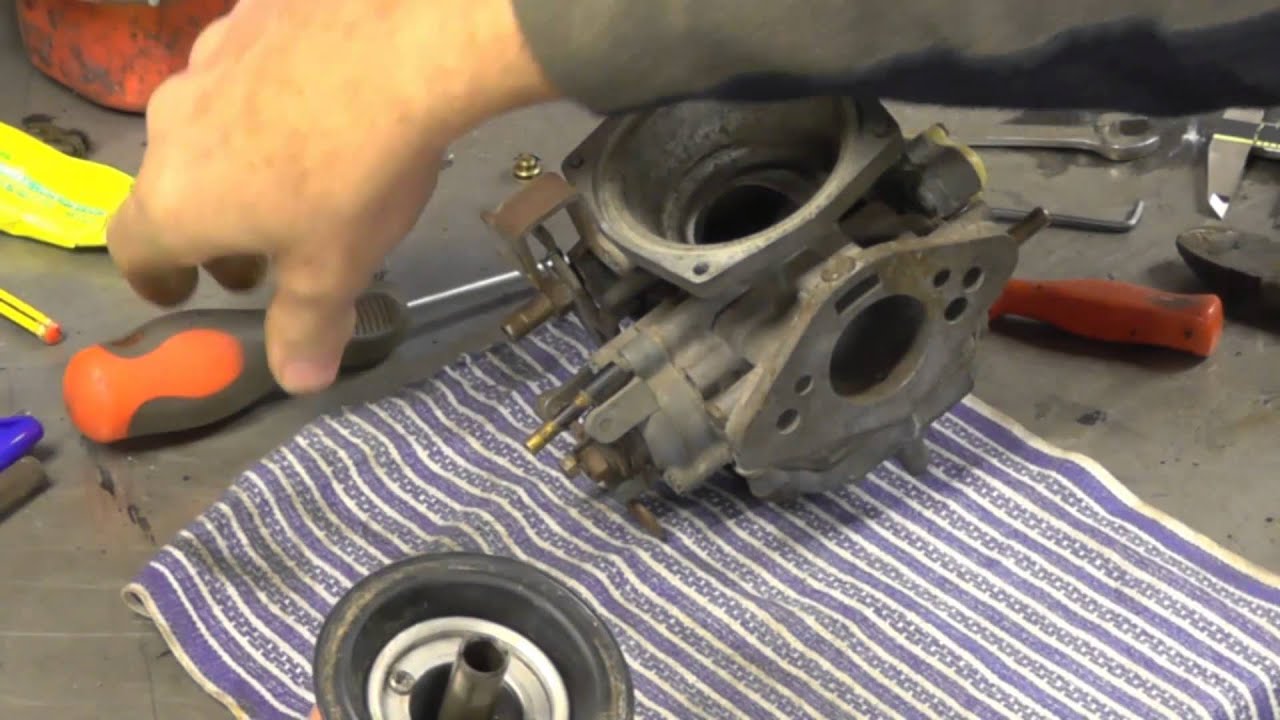 Classic car Stromburg cd 150 rebuild triumph gt6 resto part 1