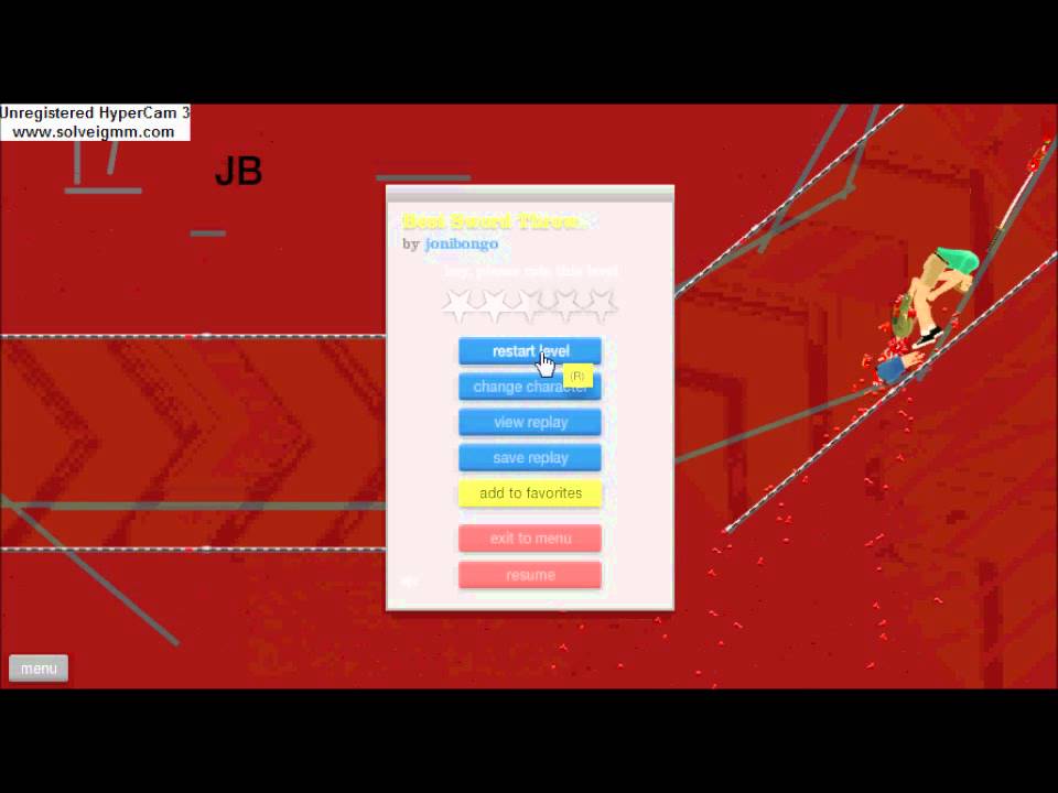 Happy Wheels Sword Throw