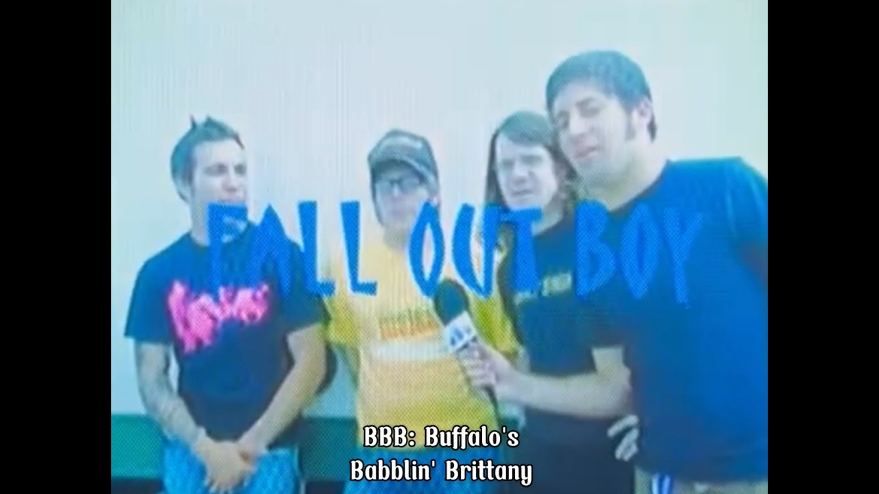 Fall Out Boy - Buffalo's Babblin' Brittany Warped Tour 2004 Interview