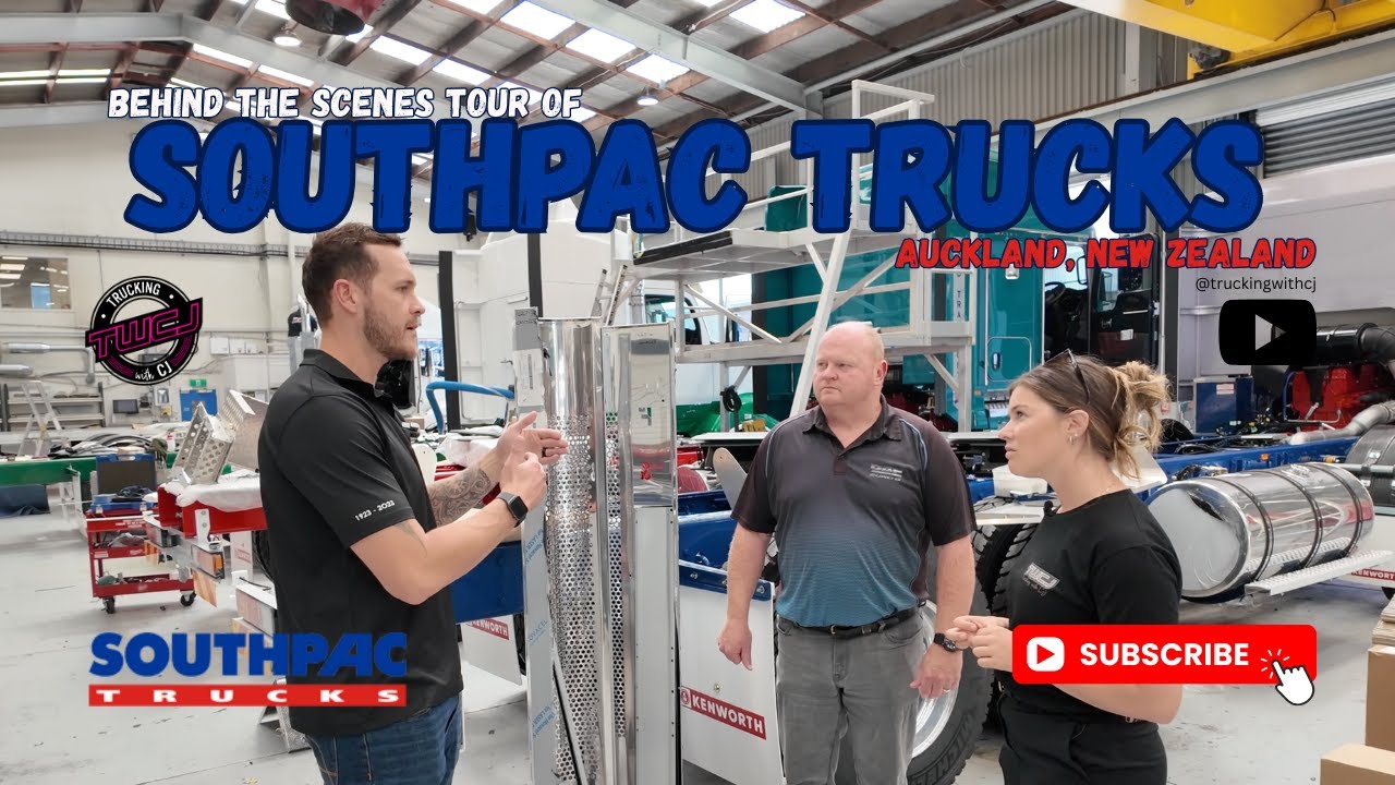 Touring Southpac Trucks in Auckland, New Zealand | Kenworth and DAF Dealership