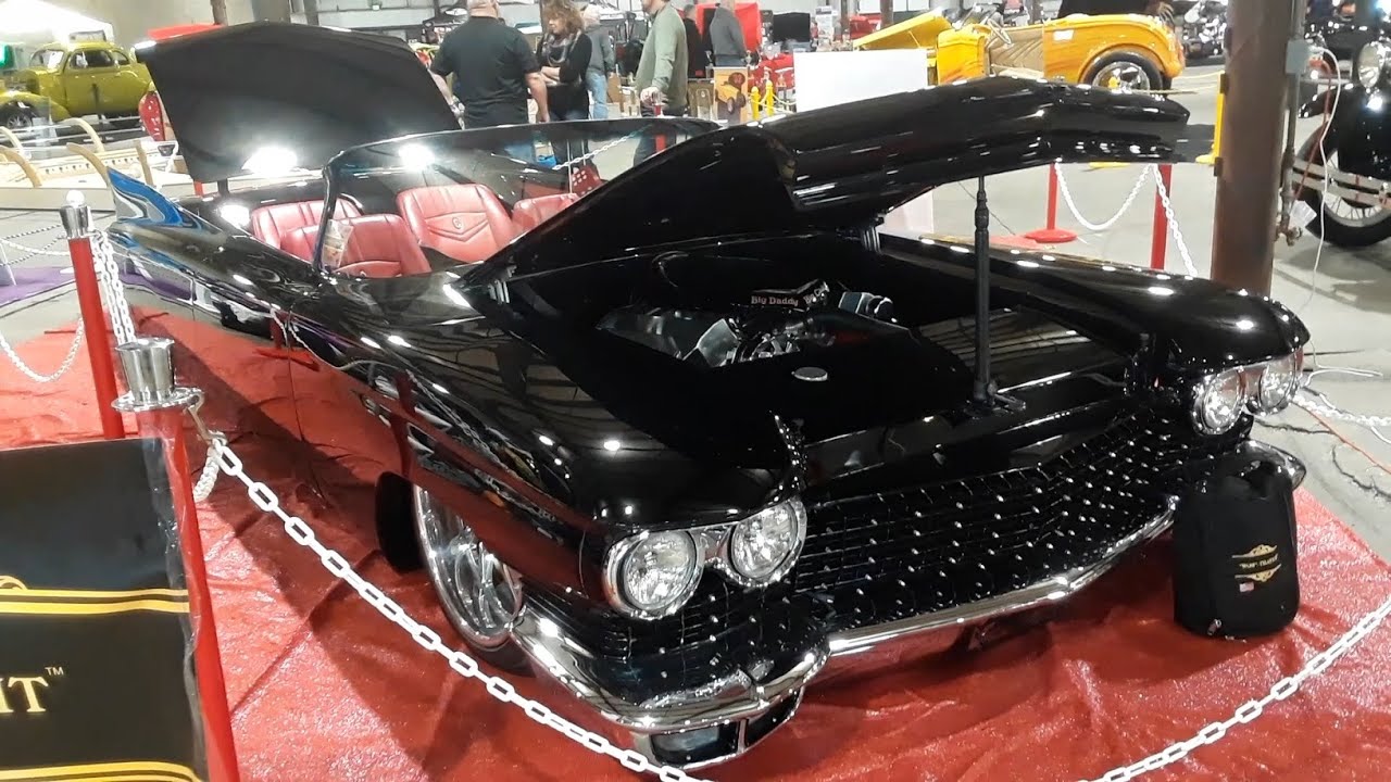 1960 Cadillac DeVille Roadster Cruella De Ville At the 2019 East Coast Indoor Nationals
