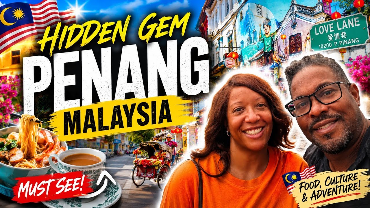 Empty Nesters Explore Georgetown, Malaysia 🇲🇾 | Culture, Food & Fun