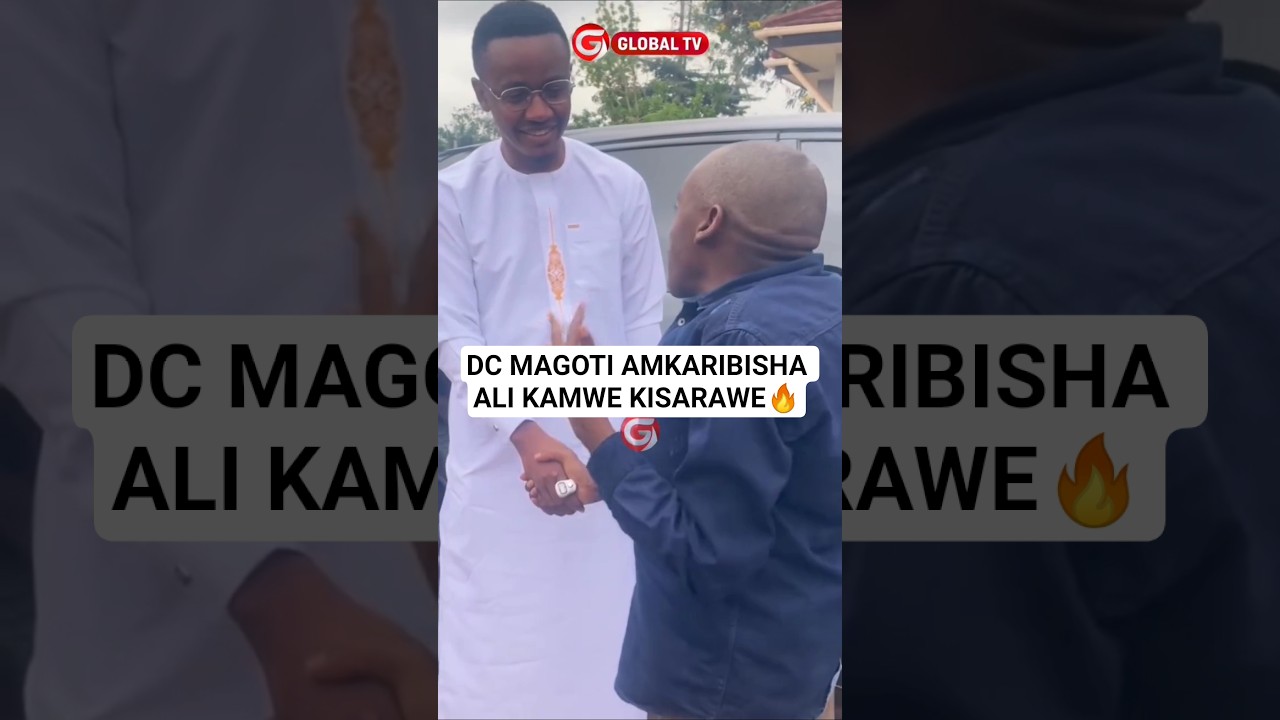 DC MAGOTI AMKARIBISHA ALI KAMWE KISARAWE KWENYE IFTAR YA YANGA🔥 #shortsviral #yangasc