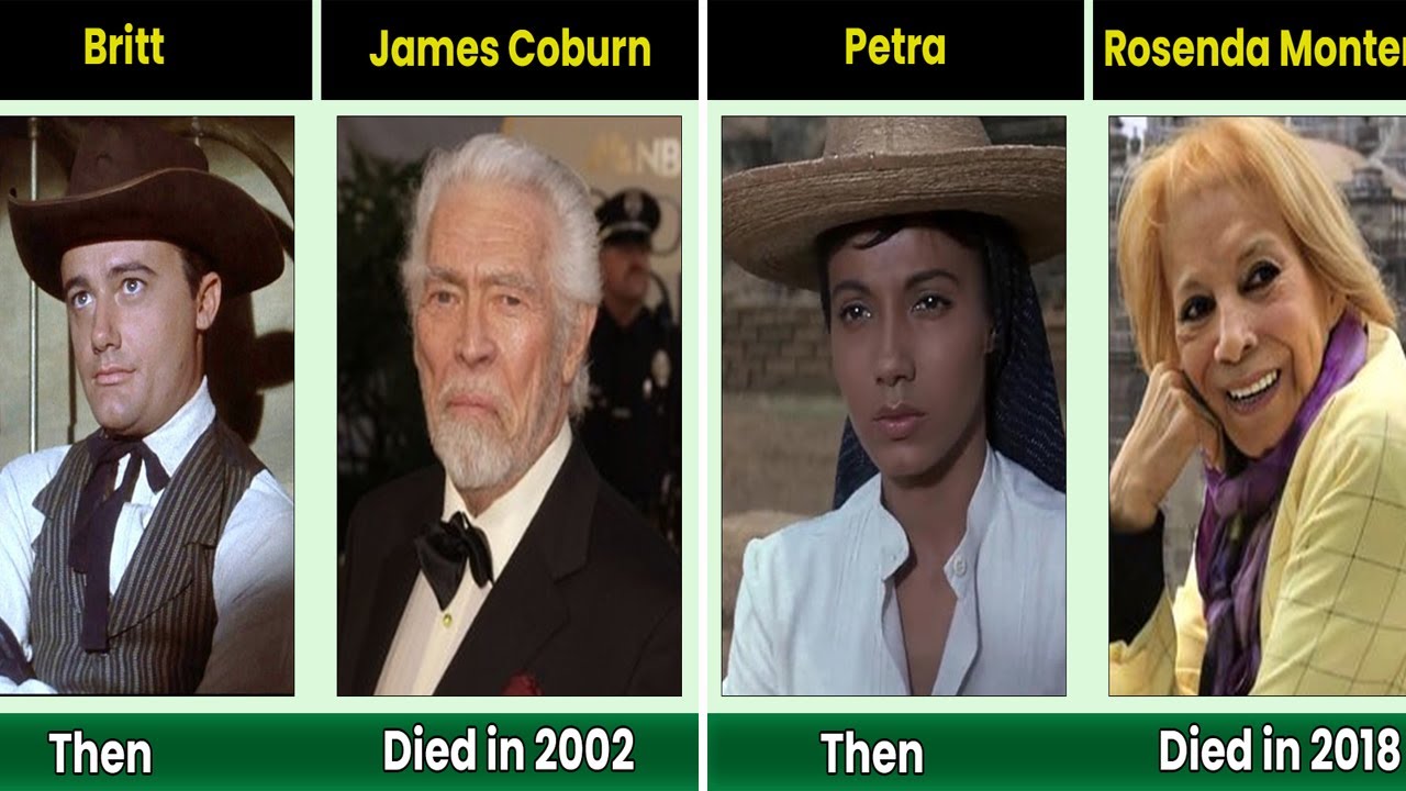 THE MAGNIFICENT SEVEN 1960, All the cast members died tragically!!