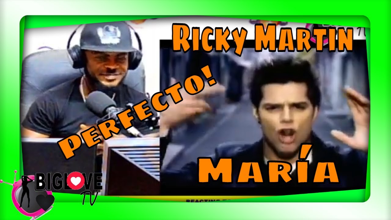 Ricky Martin - María  (REACTION)