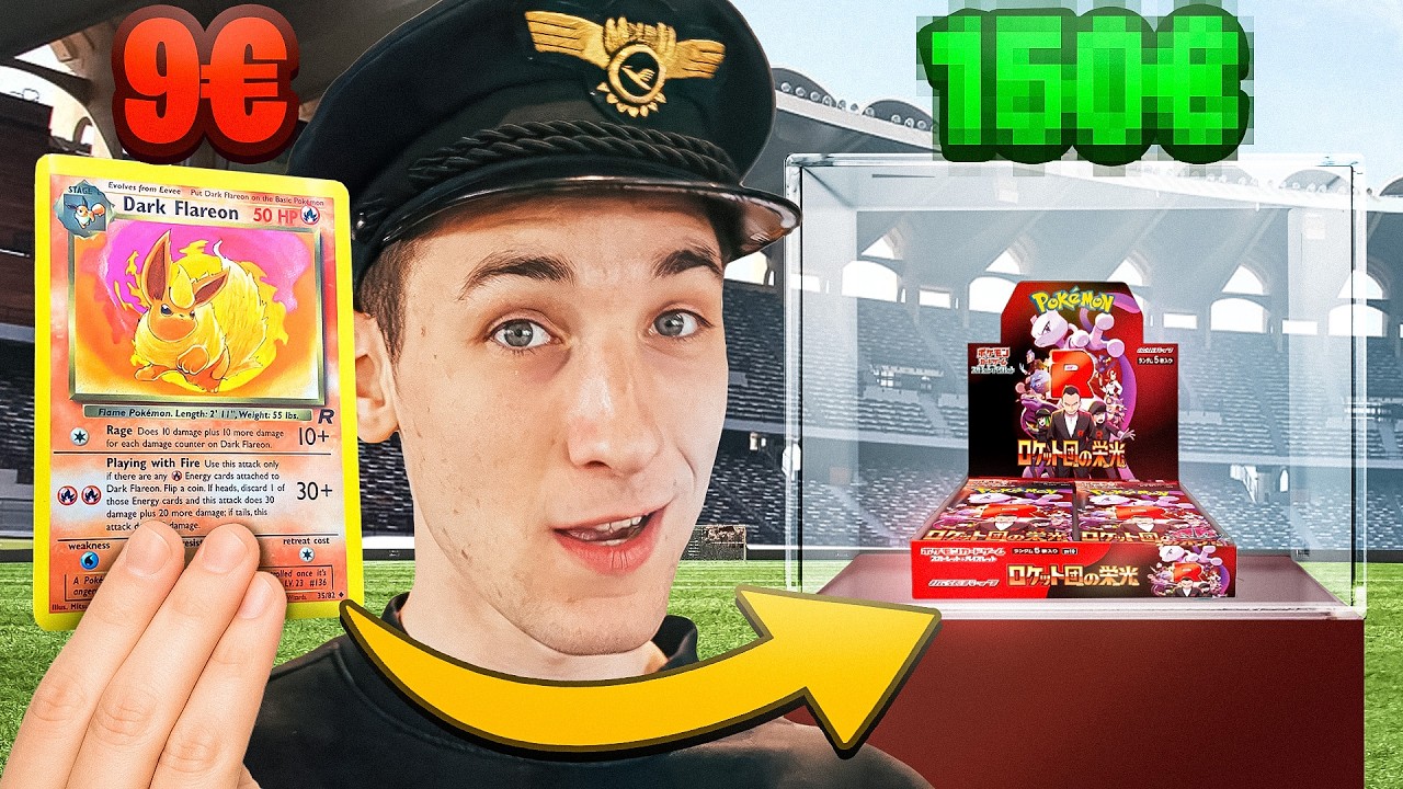 Pokémon TRADE UP Challenge!♻️10€ zu TEAM ROCKET BOX?!😨