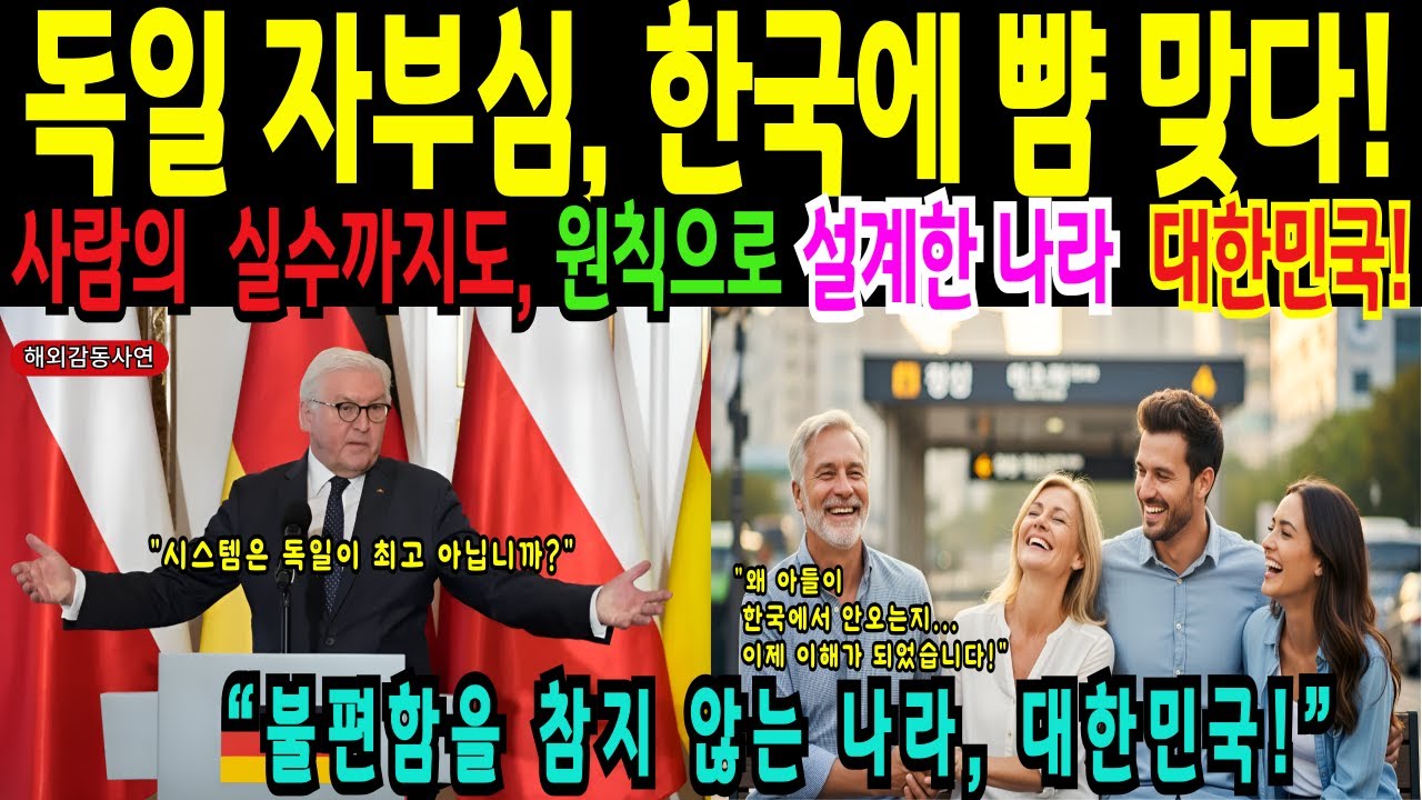 [해외감동사연] 독일 교통 전문가가 인정한 대한민국 교통 시스템의 정체
