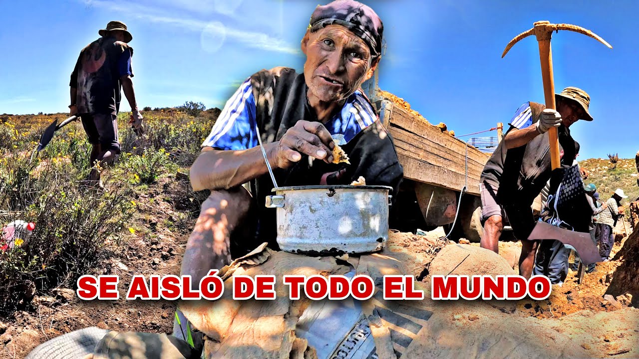 El habitante de las montañas Nos muestra Su único sustento de vida - Don Víctor