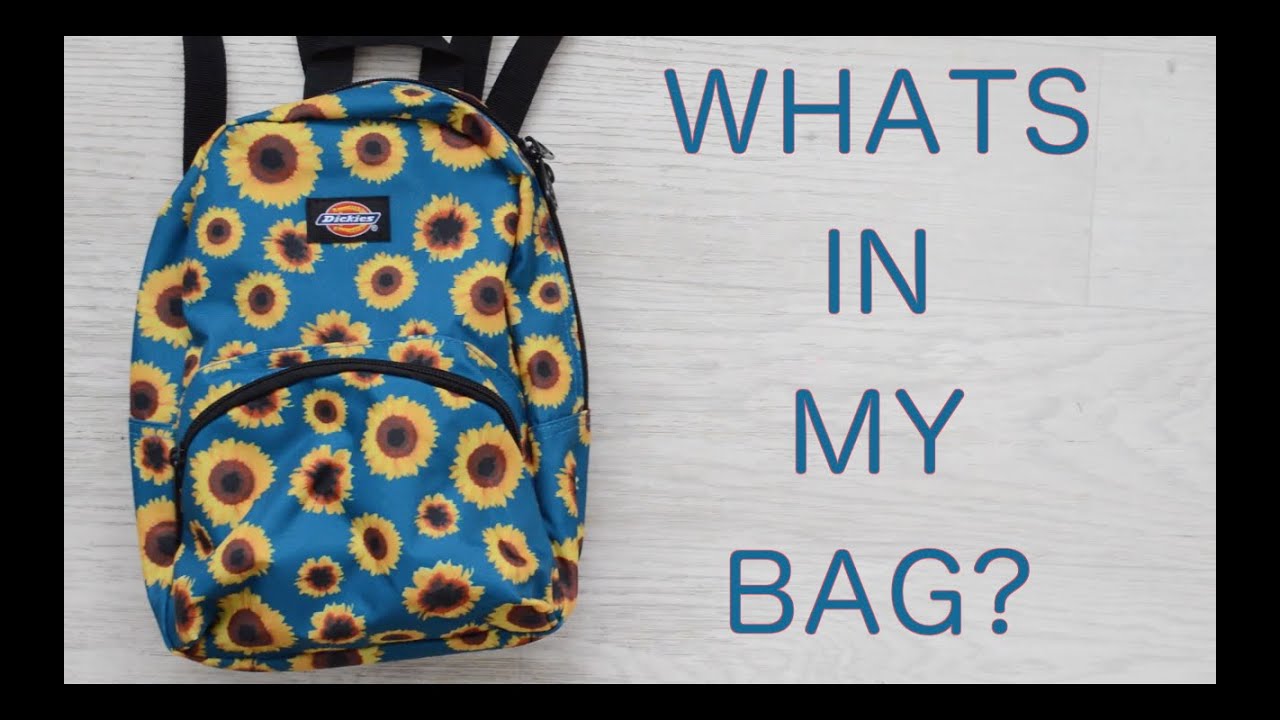 WHAT'S IN MY BAG? // DICKIES, GRUNGE, ALTERNATIVE, DOLLS KILL, KILLSTAR