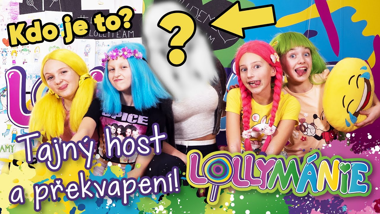 Tajn&yacute; host m&aacute; pro n&aacute;s překvapen&iacute;😲💛│ LOLLYM&Aacute;NIE