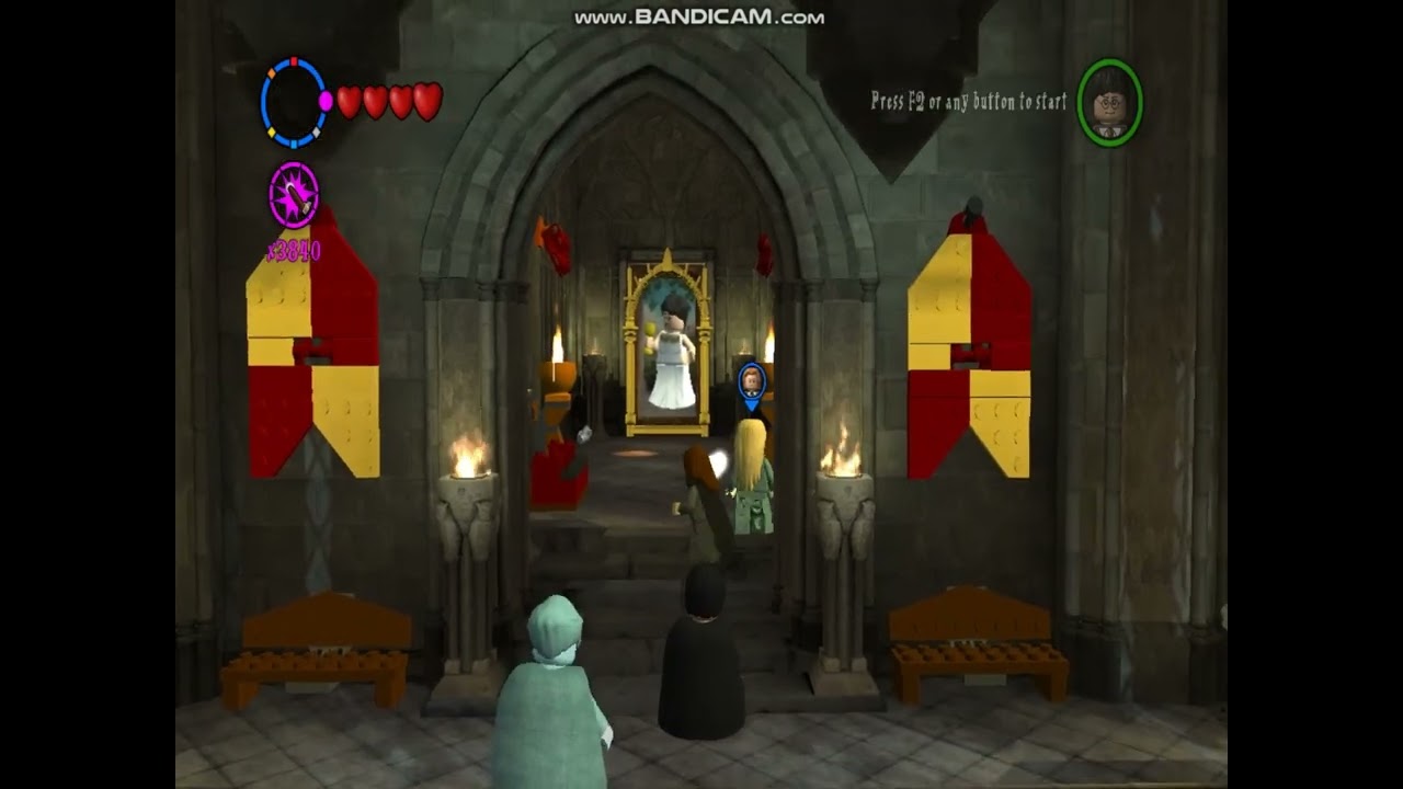 LEGO Harry Potter Years 1-4 Free Play: Gryffindor Common Room & Slytherin Common Room