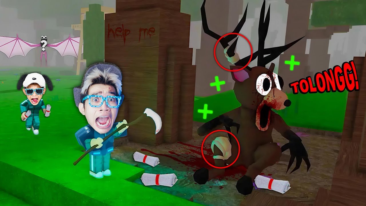 KITA SELAMATKAN RUSA SEKARAT SETELAH MELAWAN NAGA! TERNYATA DIA IBU DARI ANAK 99 NIGHT FOREST ROBLOX