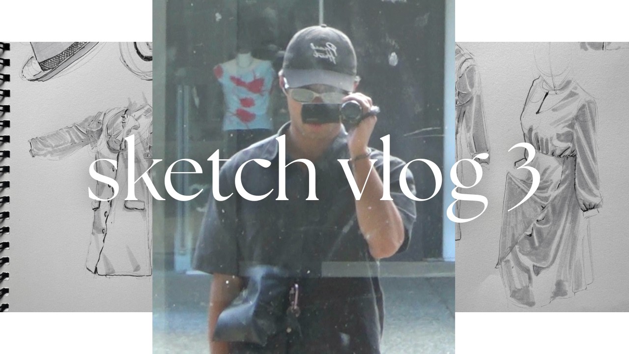 sketch vlog 3 | what do you do in a day?