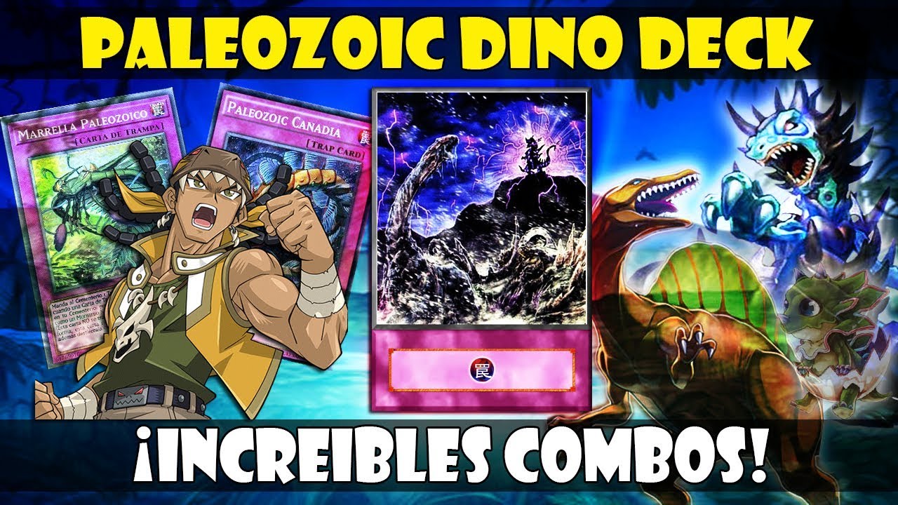 *NUEVO*  DINOSAUR PALEOZOIC DECK | ¡NUEVO COMBO: DESTRUCCIÓN DESDE EL CEMENTERIO - DUEL LINKS