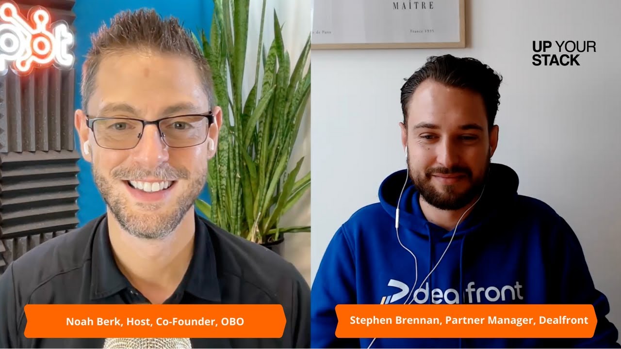 Episode 18:  UpYourStack with Dealfront (Video)