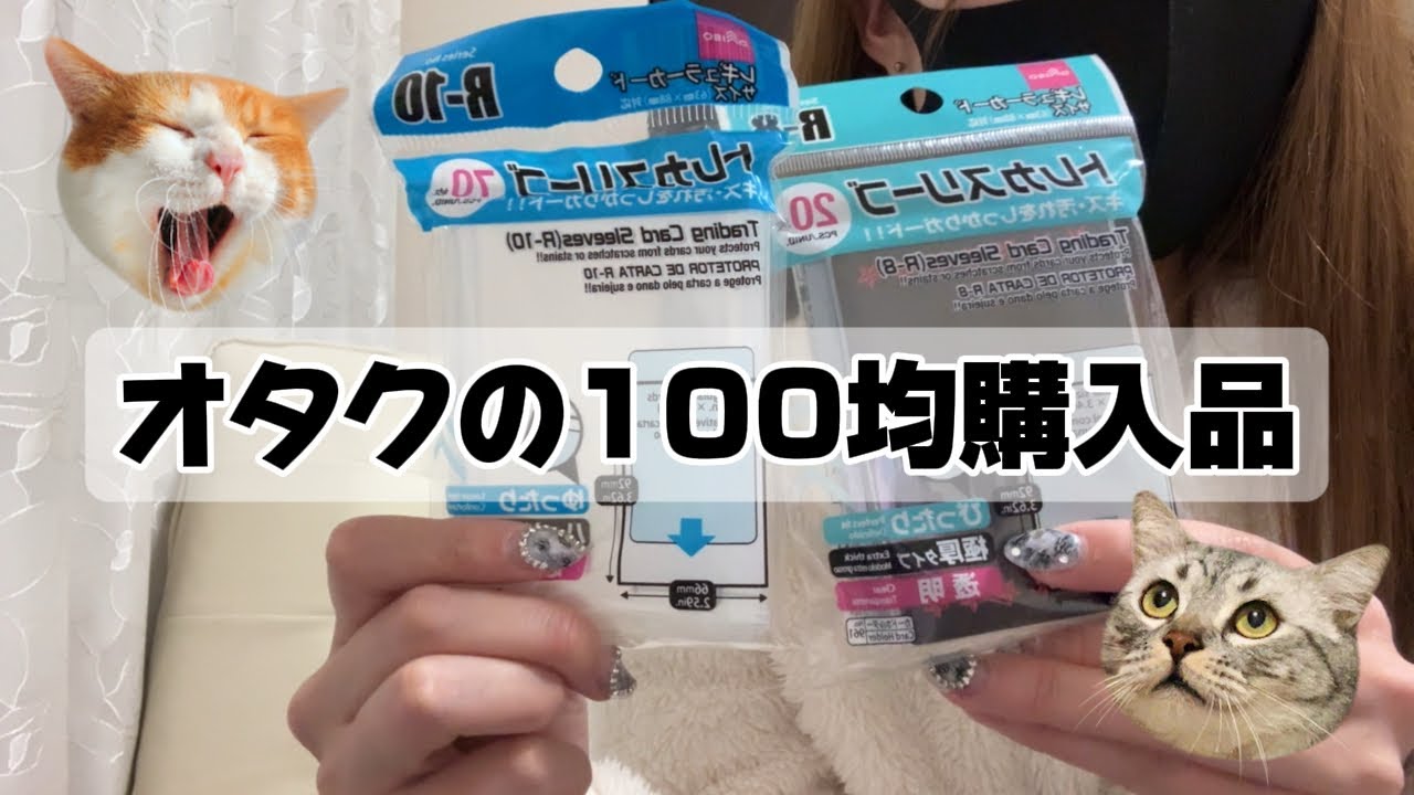 オタクの100均購入品｜ライブ前の買い物と日用品も