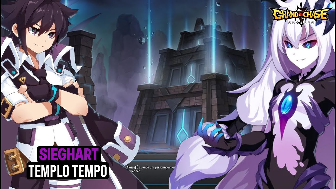 [GRAND CHASE CLASSIC] - SIEGHART TEMPLO DO TEMPO 243K 30%(SOLO- F2P)