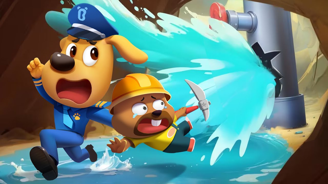 🚨Don't Damage Public Facilities | Kids Cartoon | Police Cartoon | Sheriff Labrador | BabyBus
