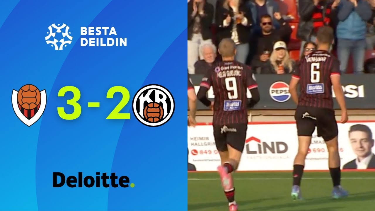 Víkingur 3-2 KR | Víkingar á toppinn eftir sigur í fjörugum Reykjavíkurslag | 2025