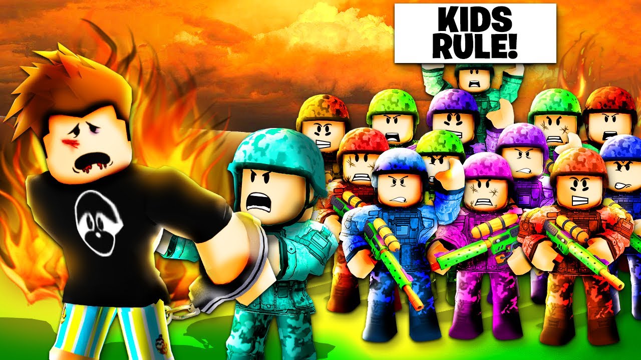 The KID Vs ADULT WAR Of Brookhaven.. (Full Movie)