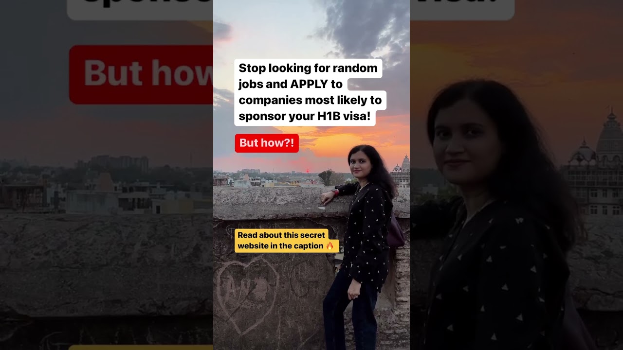 Secret website to find H1b sponsored jobs
