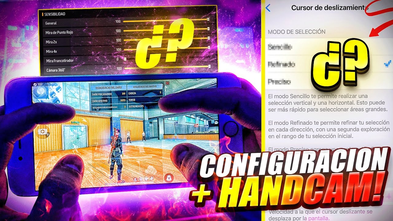 CONFIGURACION INTERNA + HANDCAM DE ÁNGEL VO😱😱