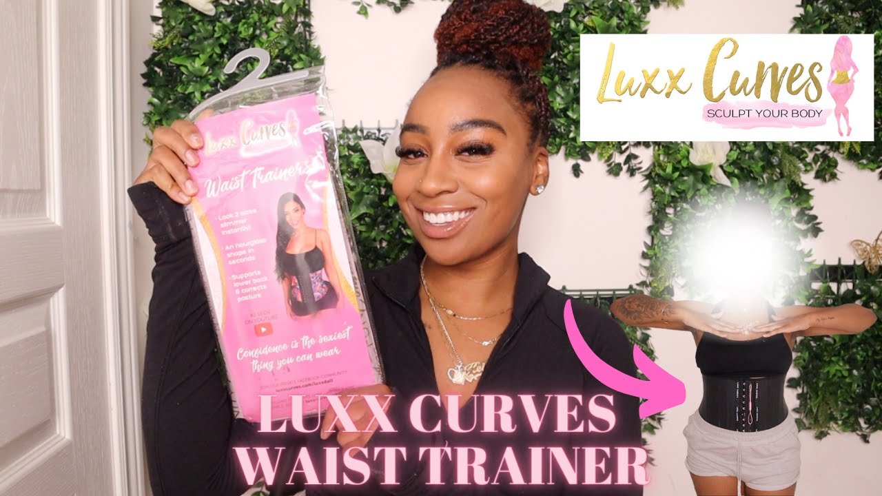 LUXX CURVES WAIST TRAINER REVIEW & TRY ON FT. LUXXCURVES STEEL BONE SHORT TORSO WAIST TRAINER