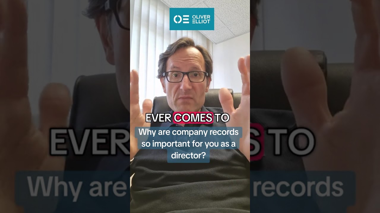 Why are company records so important for directors?