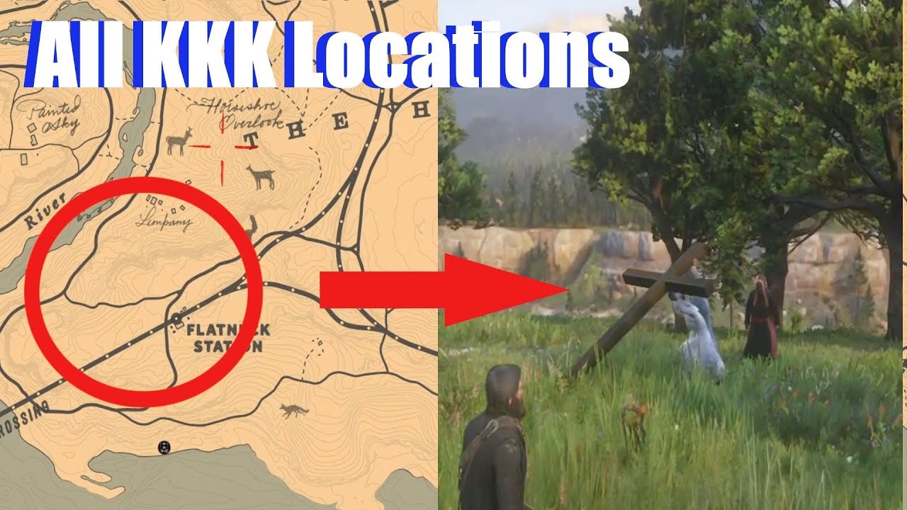 RDR2 KKK Location Encounters (Where is the KKK in Red Dead Redemption 2)