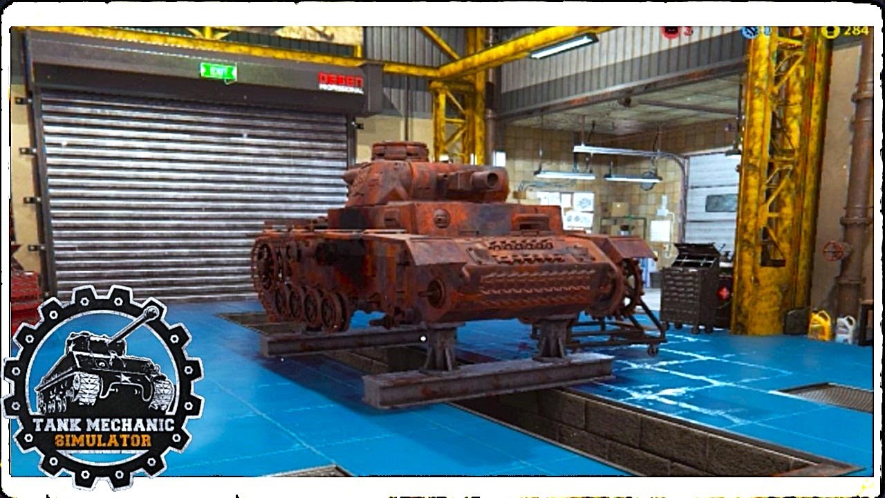 Tank Mechanic Simulator - Farmando $$$$: PzKpfw III Aust J (Guia PT-BR na descrição)