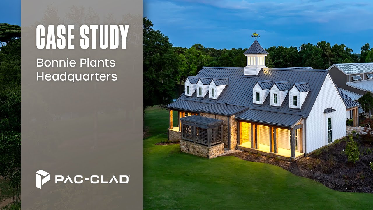 Standing Seam Metal Roof Transforms Bonnie Plants HQ