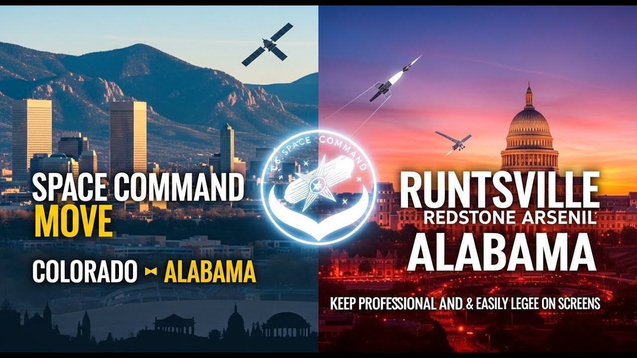 Why Space Command&rsquo;s Big Move to Alabama Changes Everything