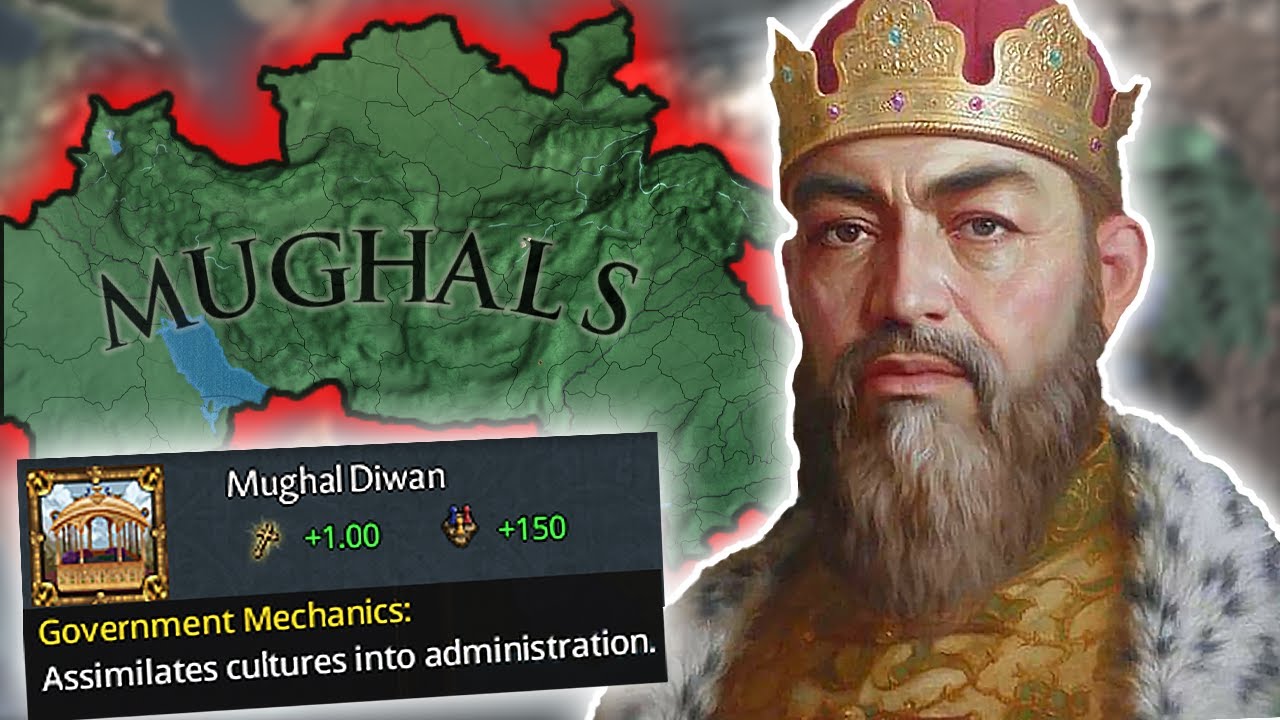The Easiest Nation For World Conquest - EU4 1.36 Mughals Guide