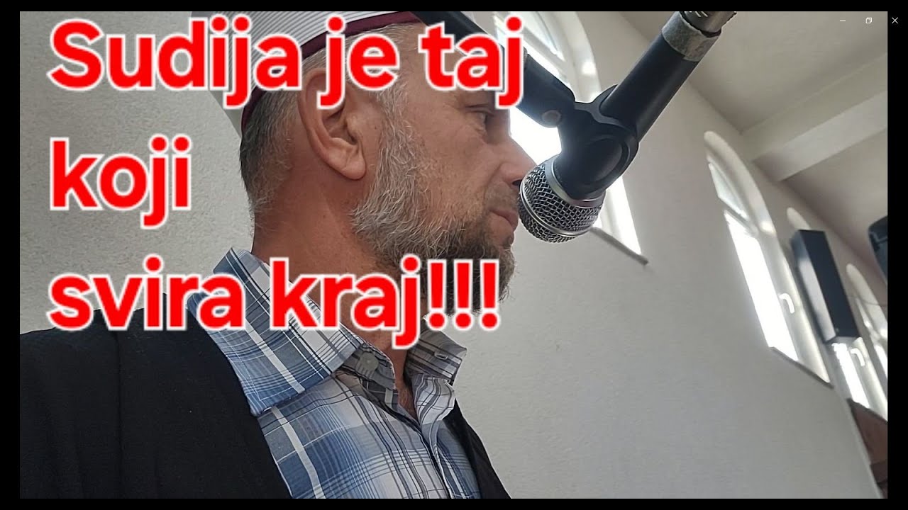 Svijest o kraju utakmice, mr. Ismet-ef. Burajić, hutba u Liješnici 24.10.2024.