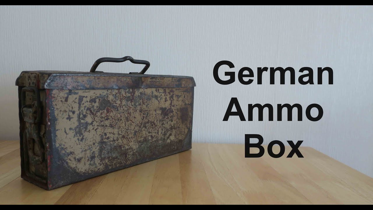 German Ammo Box