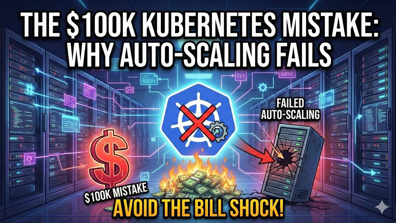 The $100k Kubernetes Mistake: Why Auto-scaling Fails
