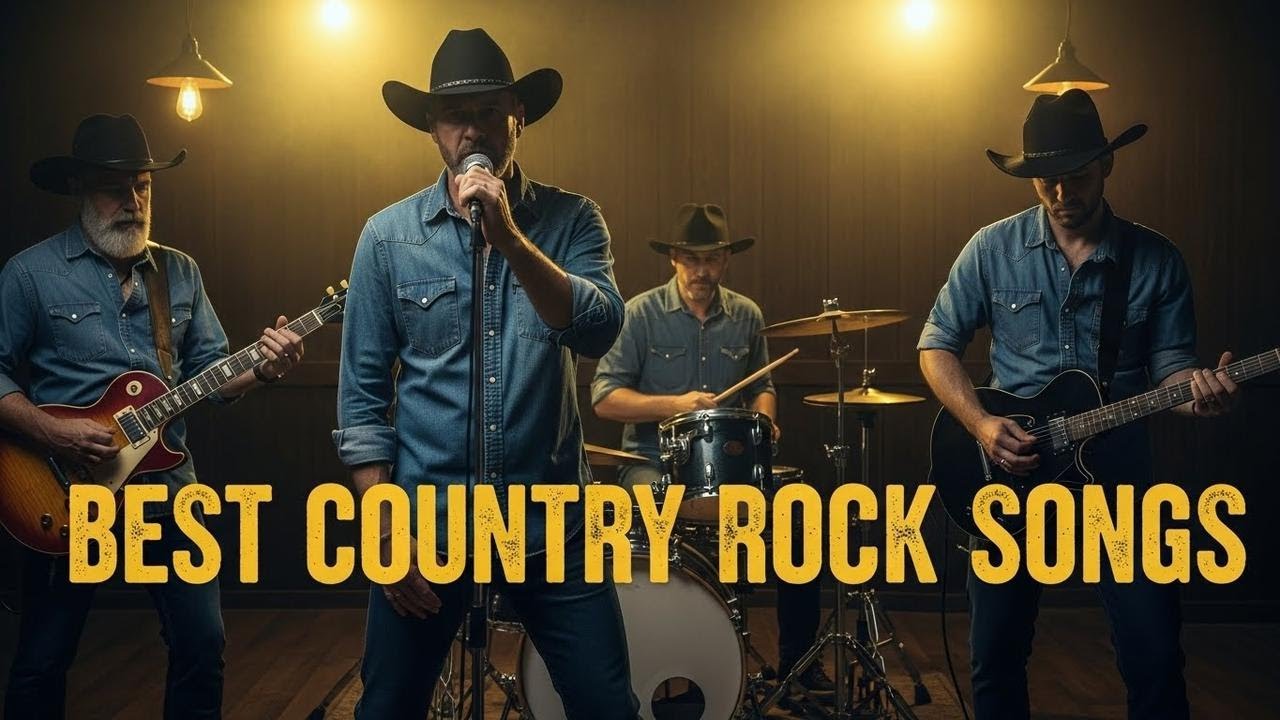 Country Rock Playlist for Work & Drive 2026 🎸 Smooth Southern Rock Vibes | Tom Petty