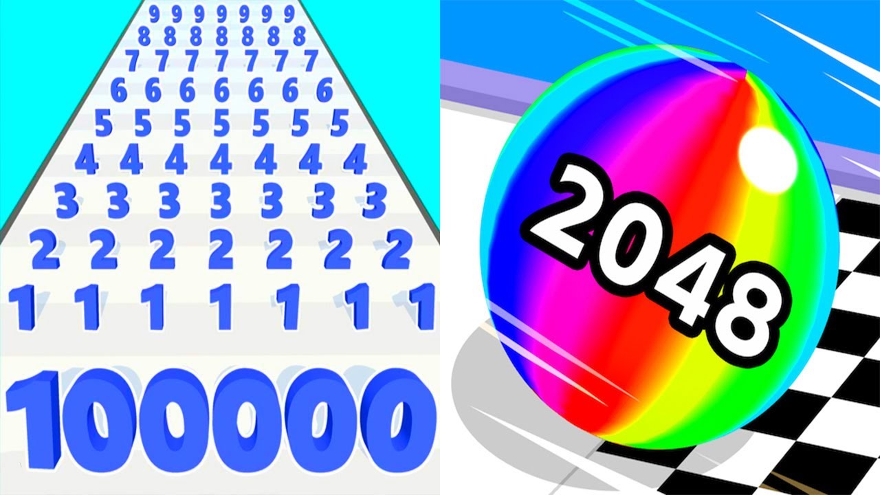 Number Master VS Ball Run 2048 - Which Game Wins??