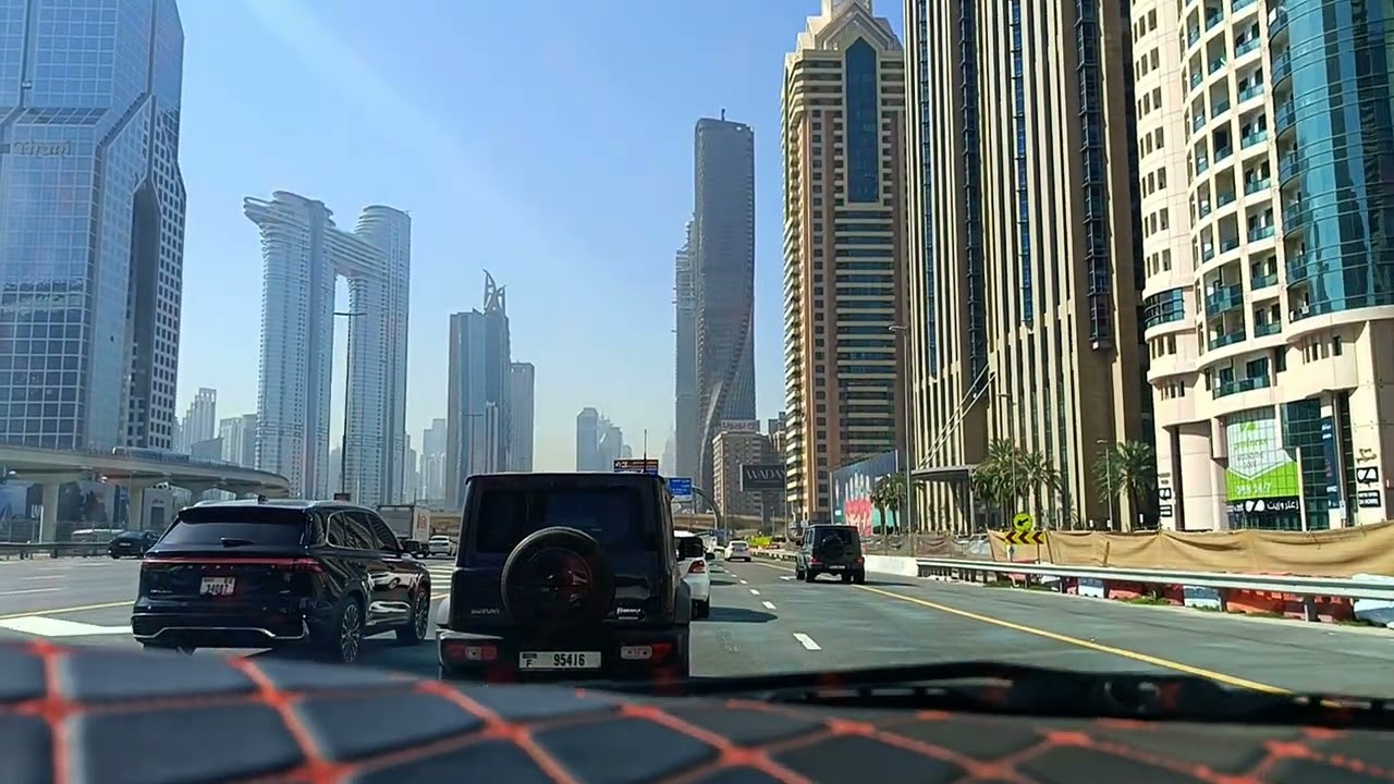 Shaikh Zayed Road view Dubai, Sky Line, Burj Khalifa, Exploring Dubai, 🇦🇪🇵🇰❤️