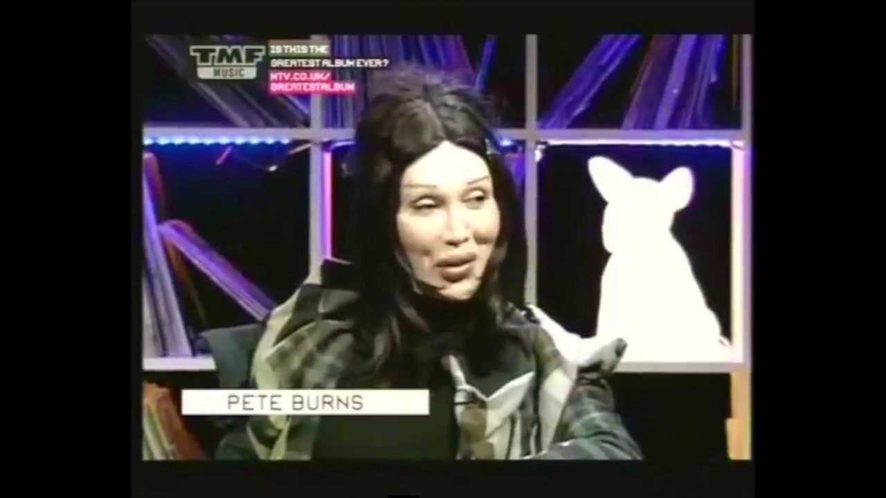 Pete Burns on VH1's Greatest Album Of All Time- albums talked about given in the description