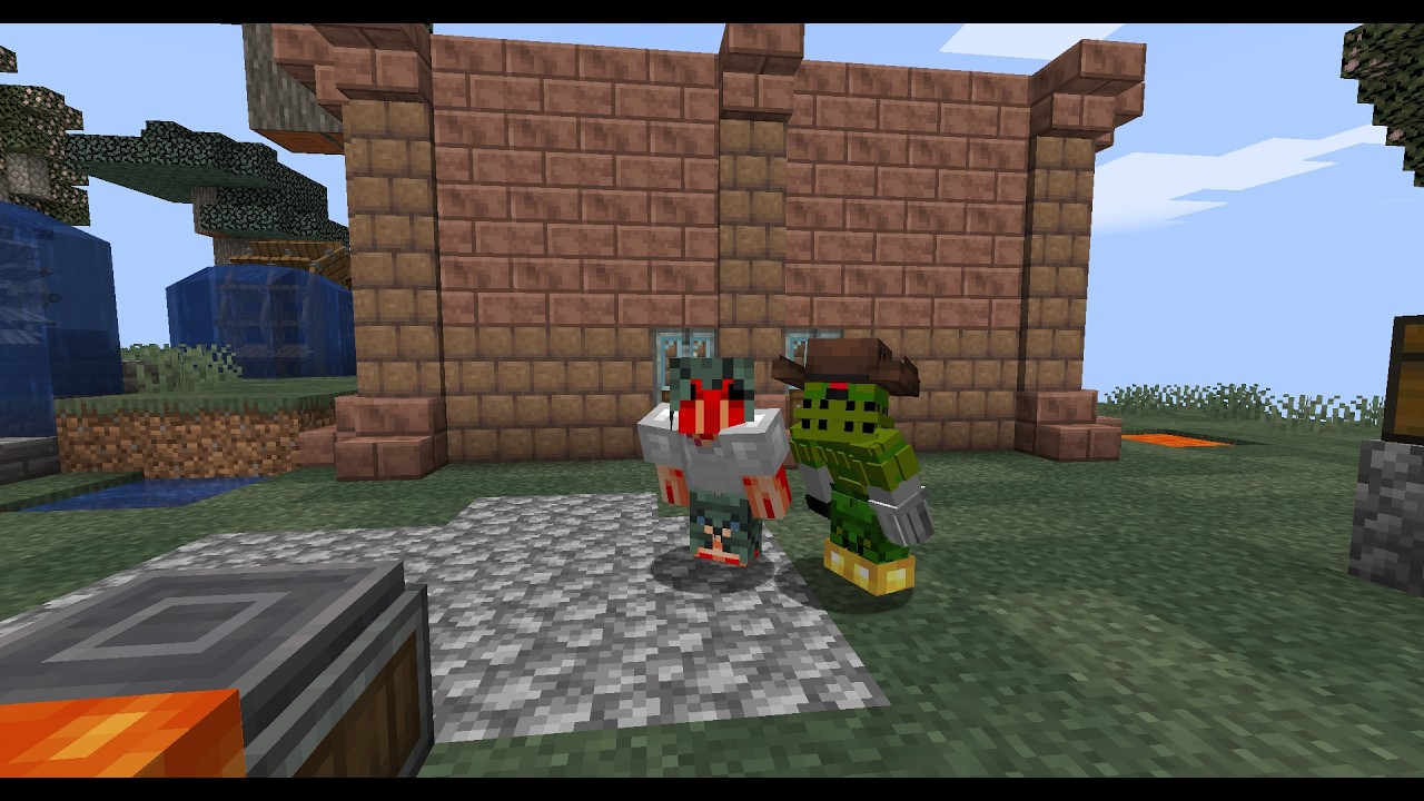 Minecraft but Brian Haunts us