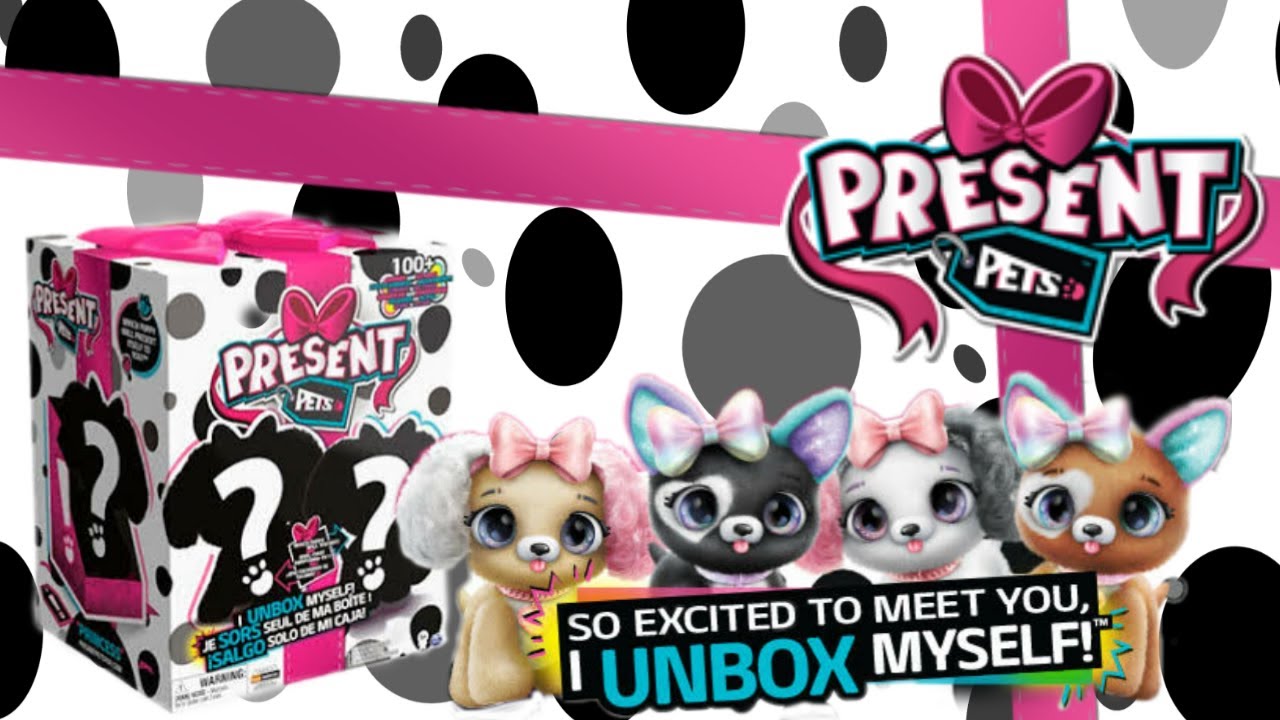 Cont#42 New! Present Pets! They unboxing there own!