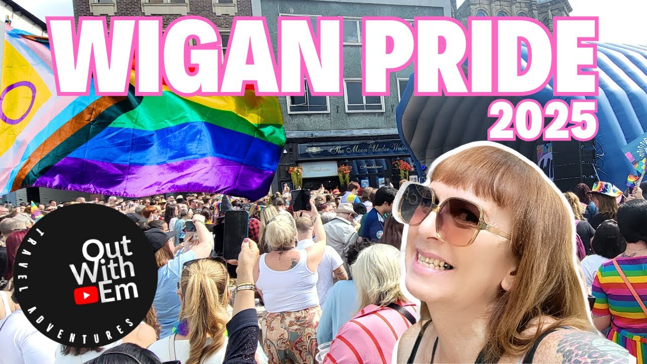 Wigan Pride 2025 - Back to my home town for an amazing day of LGBTQ joy!