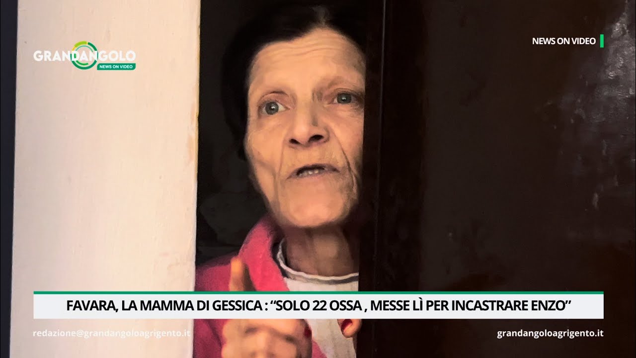 Favara, la mamma di Gessica Lattuca a Grandangolo: &ldquo;22 ossa messe l&igrave; per incastrare Enzo&rdquo;
