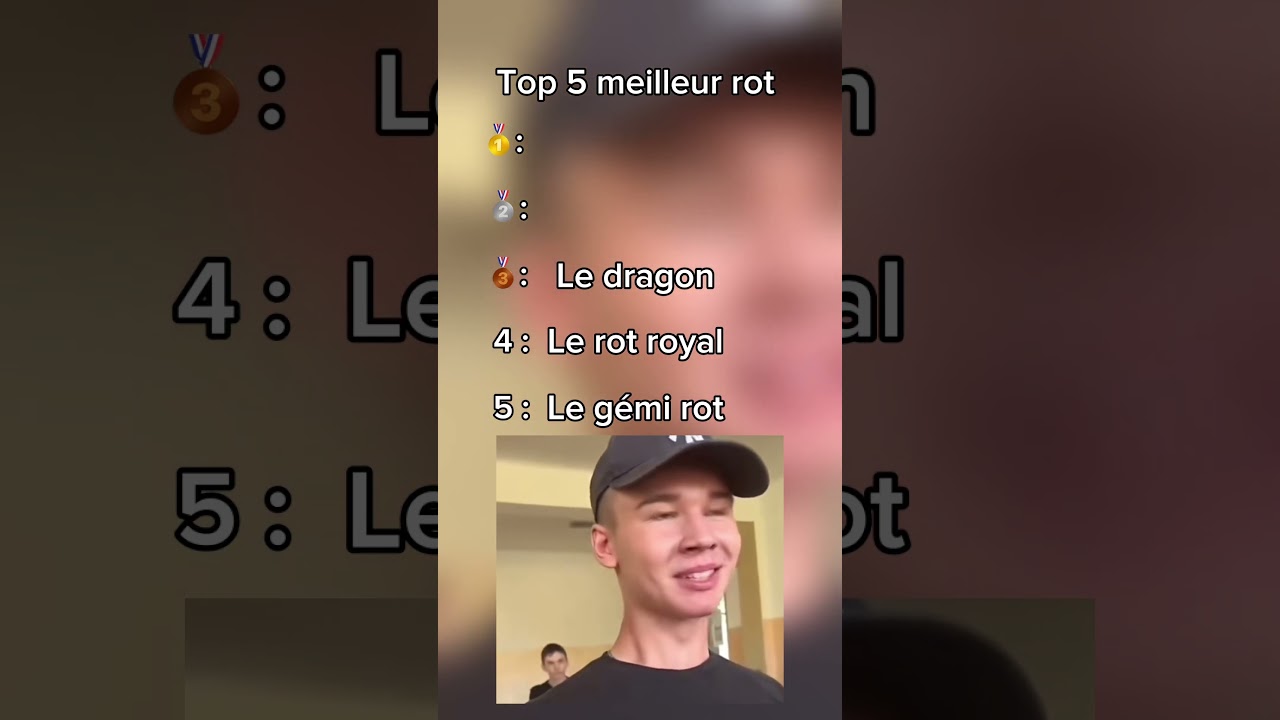Les meilleurs rots 🤣🤣. #rots  #top5