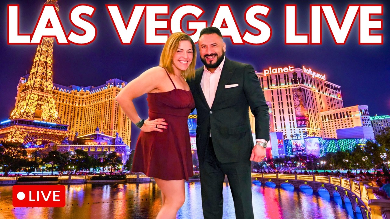 🔴LIVE: We OUTSIDE in VEGAS | Showing you the Party People & Strip Casinos | The Wynn to Bellagio