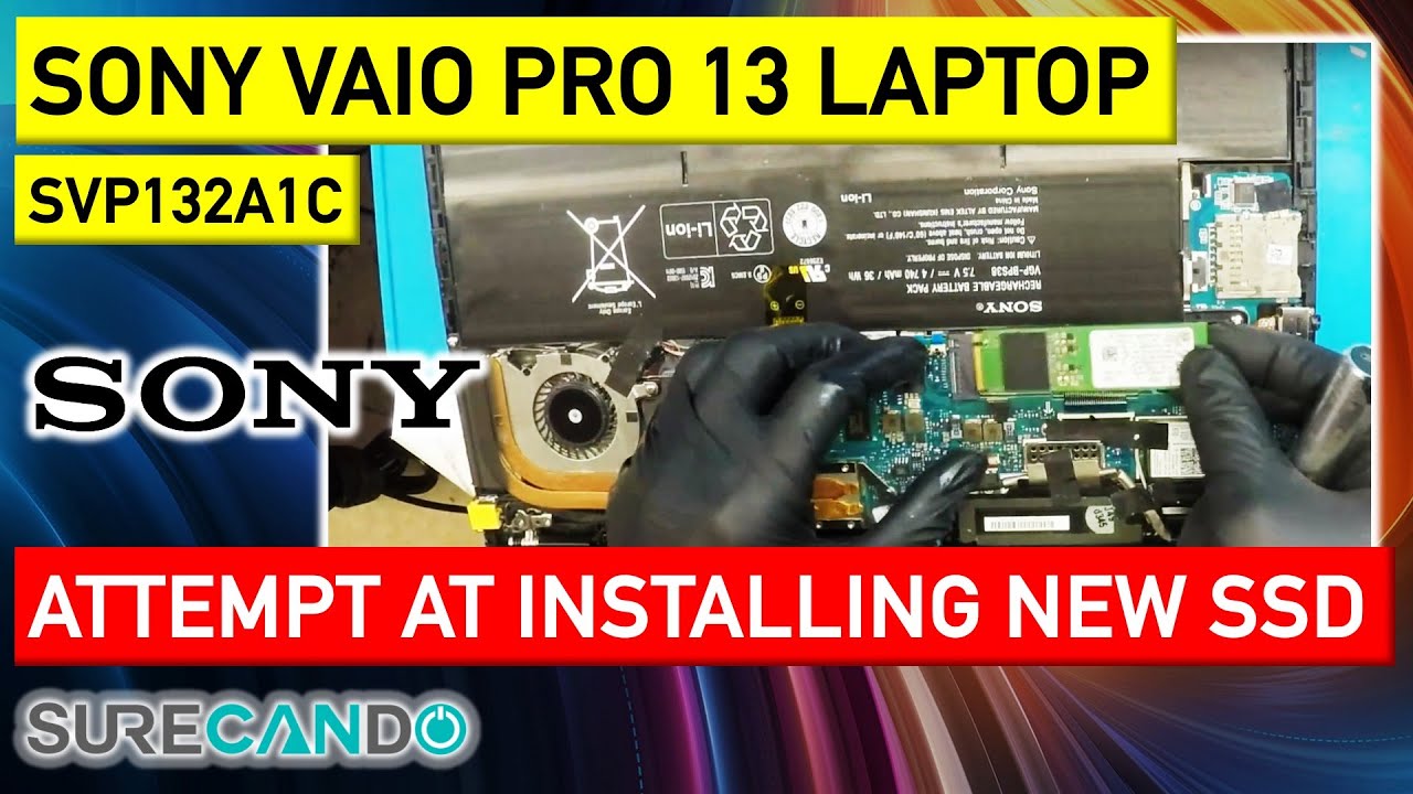 Sony Vaio Pro 13: Windows Reinstall on New SSD Gone Wrong 😓