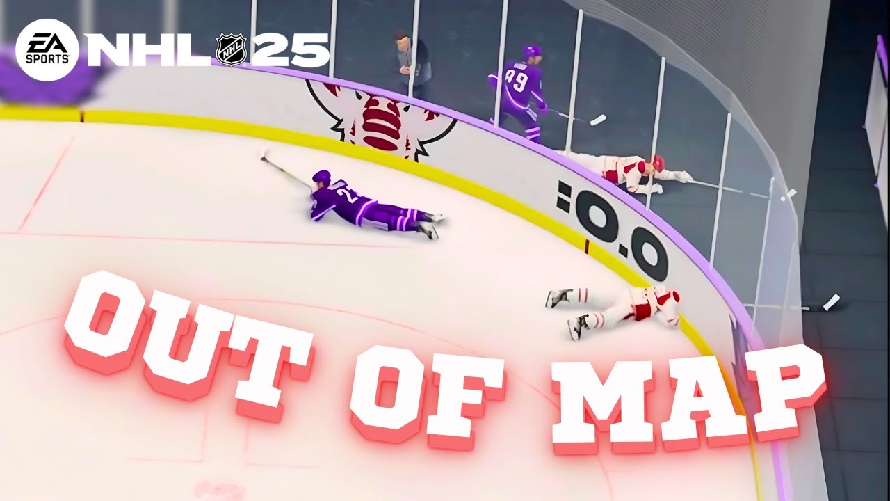 Out Of Map Glitch - Nhl 25 Eashl 3v3 Gameplay