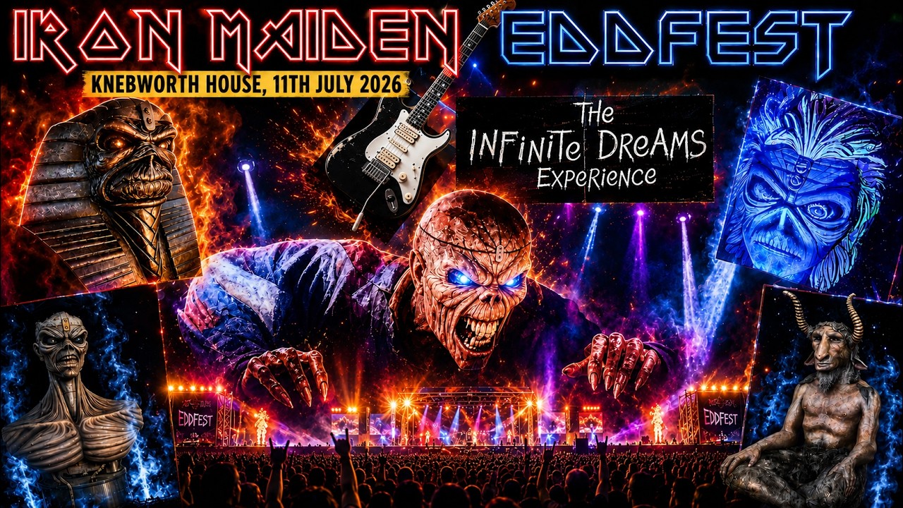 Iron Maidens Eddfest and the Infinite Dreams Experience at Knebworth House, 11th July 2026